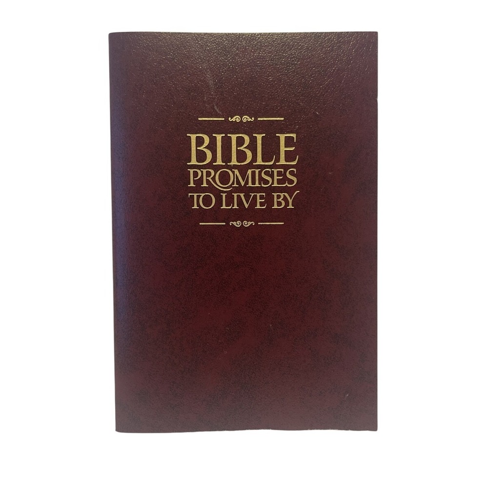 Bible Promises to Live By Tyndale Inspiration Spirituality Christian Book
